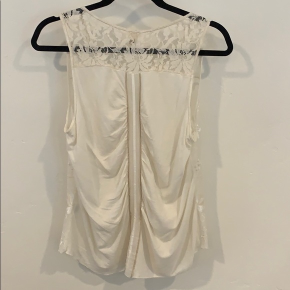 Anthropologie Cream Tank Top in Medium - Picture 5 of 5